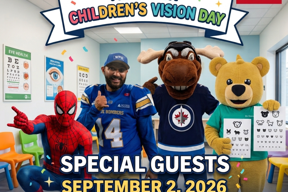 Children's Vision day special Guest line up. 
